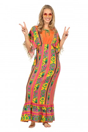 Hippie jurk lang