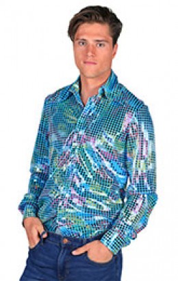Heren shirt disco