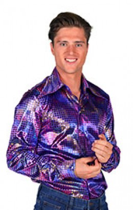 Heren shirt disco