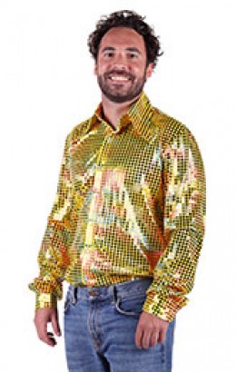 Heren shirt disco