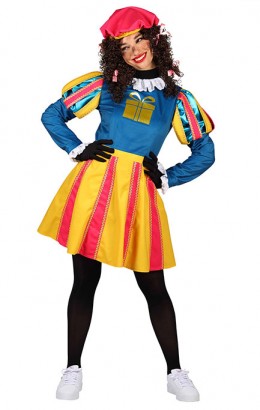 Dames Pietenpak Alicante Geel/Blauw