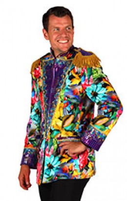 Herenjas Flower Star mix van kleuren