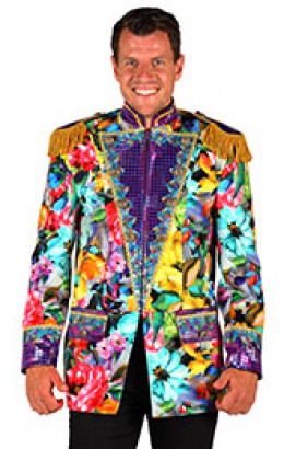 Herenjas Flower Star mix van kleuren