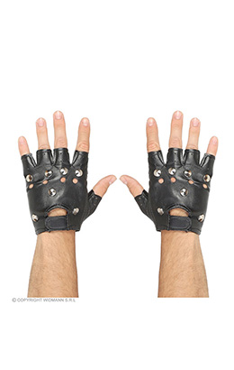 vingeloze handschoen met spijkers