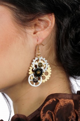 Oorbellen Steampunk