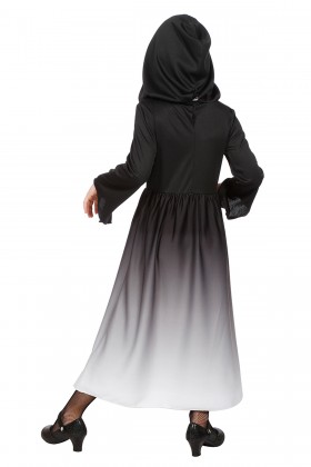 Halloween jurk met capuchon