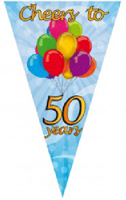 Puntvlag 50 jaar