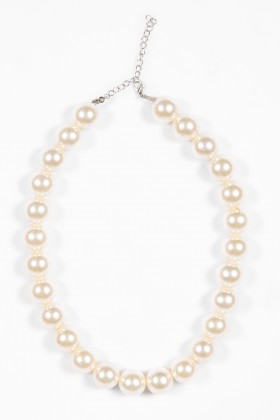 Parelketting grote parels