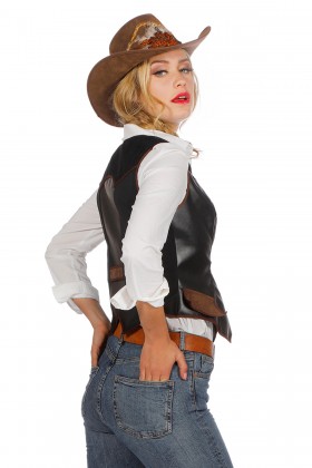 Cowgirl vest luxe