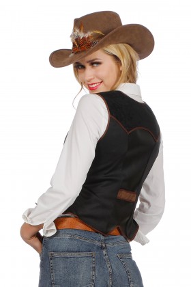 Cowgirl vest luxe
