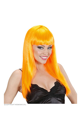 pruik, beautiful oranje