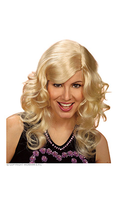 pruik, brandy blond