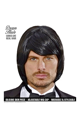 pruik droomhaar, bjorn zwart