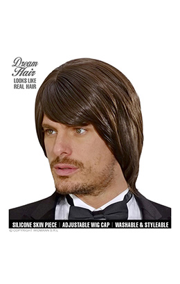 pruik droomhaar, bjorn bruin