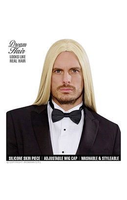 pruik droomhaar, victor blond