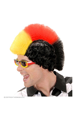 pruik, supporter duitsland man