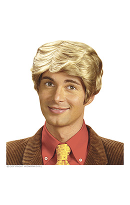 pruik, rick blond