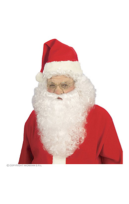 luxe set kerstman, pruik en baard