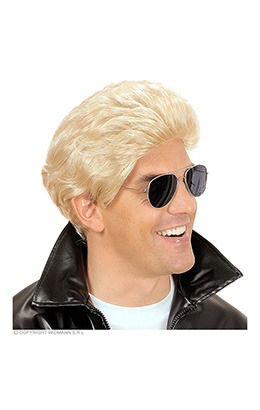 pruik, t-birds blond