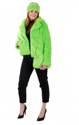 Bontjas Neon Groen