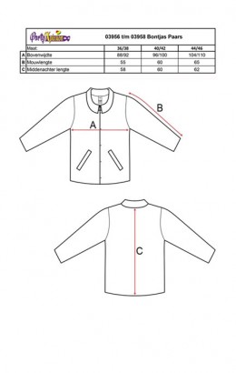 Bontjas Multi Color Regenboog