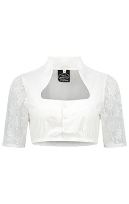 Dirndl Blouse met knoopjes