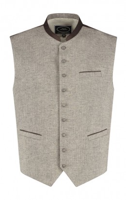Vest oktoberfest ruitjesmotief