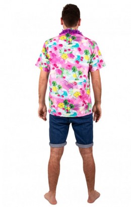 Hawaii shirt heren verkrijgbaar in 4 kleuren