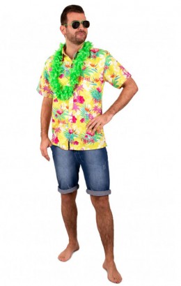 Hawaii shirt heren verkrijgbaar in 4 kleuren