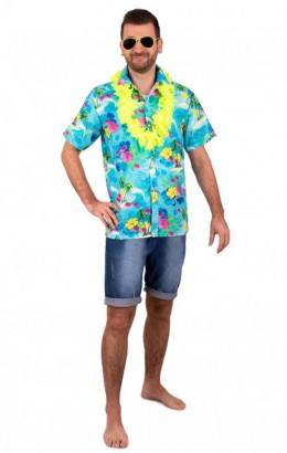 Hawaii shirt heren verkrijgbaar in 4 kleuren