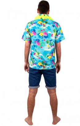 Hawaii shirt heren verkrijgbaar in 4 kleuren