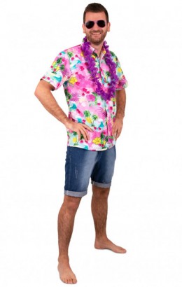 Hawaii shirt heren verkrijgbaar in 4 kleuren