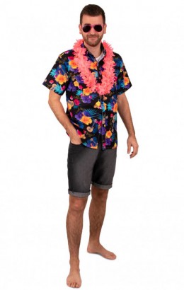 Hawaii shirt heren verkrijgbaar in 4 kleuren