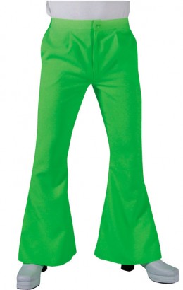 Hippie broek 70s groen