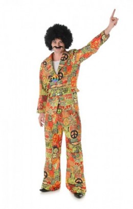 hippie kostuum heren