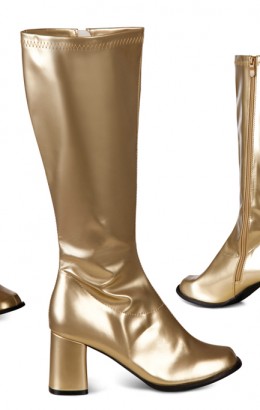 Retrolaarzen goud