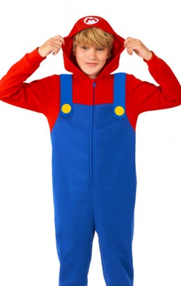 opposuit onesie Mario