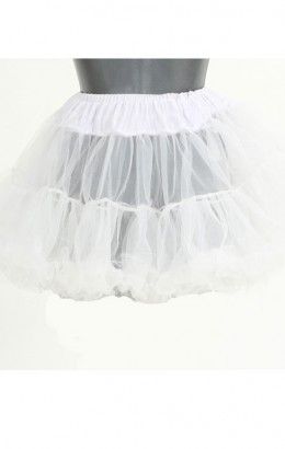 Petticoat kort wit