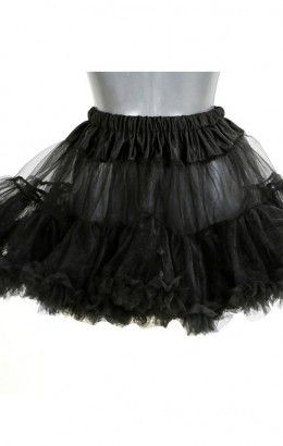 Petticoat kort zwart