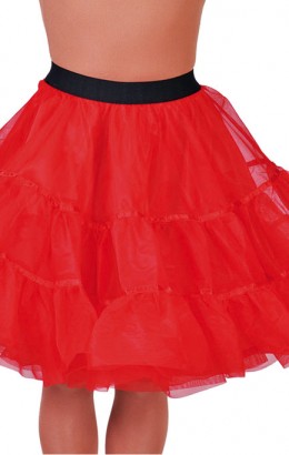 Petticoat rood lang