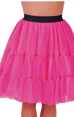 Petticoat roze lang