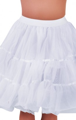 Petticoat wit lang