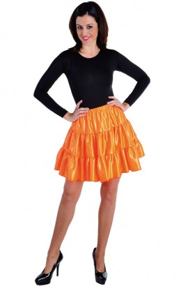 Petticoat stof oranje