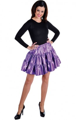 Petticoat stof paars