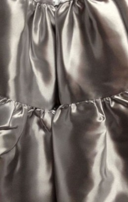 Petticoat stof zilver