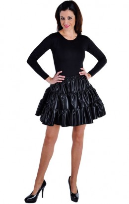 Petticoat stof zwart