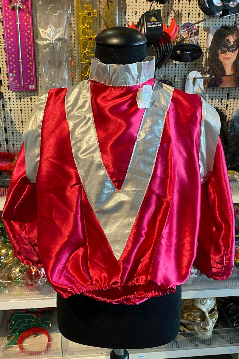 Space blouse roze