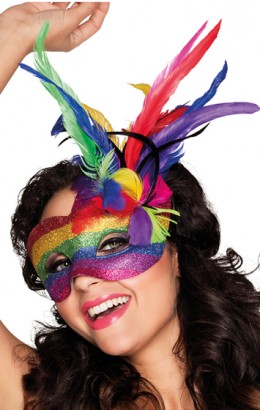 Masker regenboog