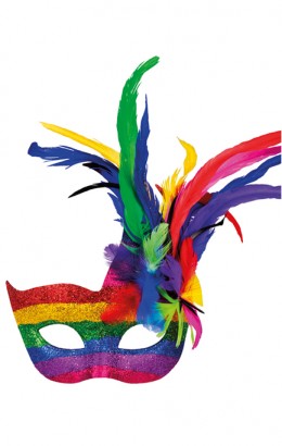 Masker regenboog