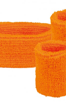 Zweetbandjes oranje